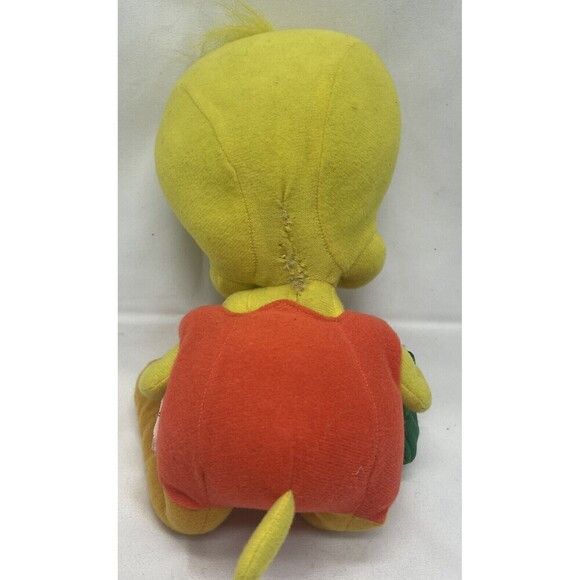 VTG Tweety Bird Warner Bros Halloween Looney Tunes 11” Plush 1997 Stuffed Animal - Picture 10 of 16